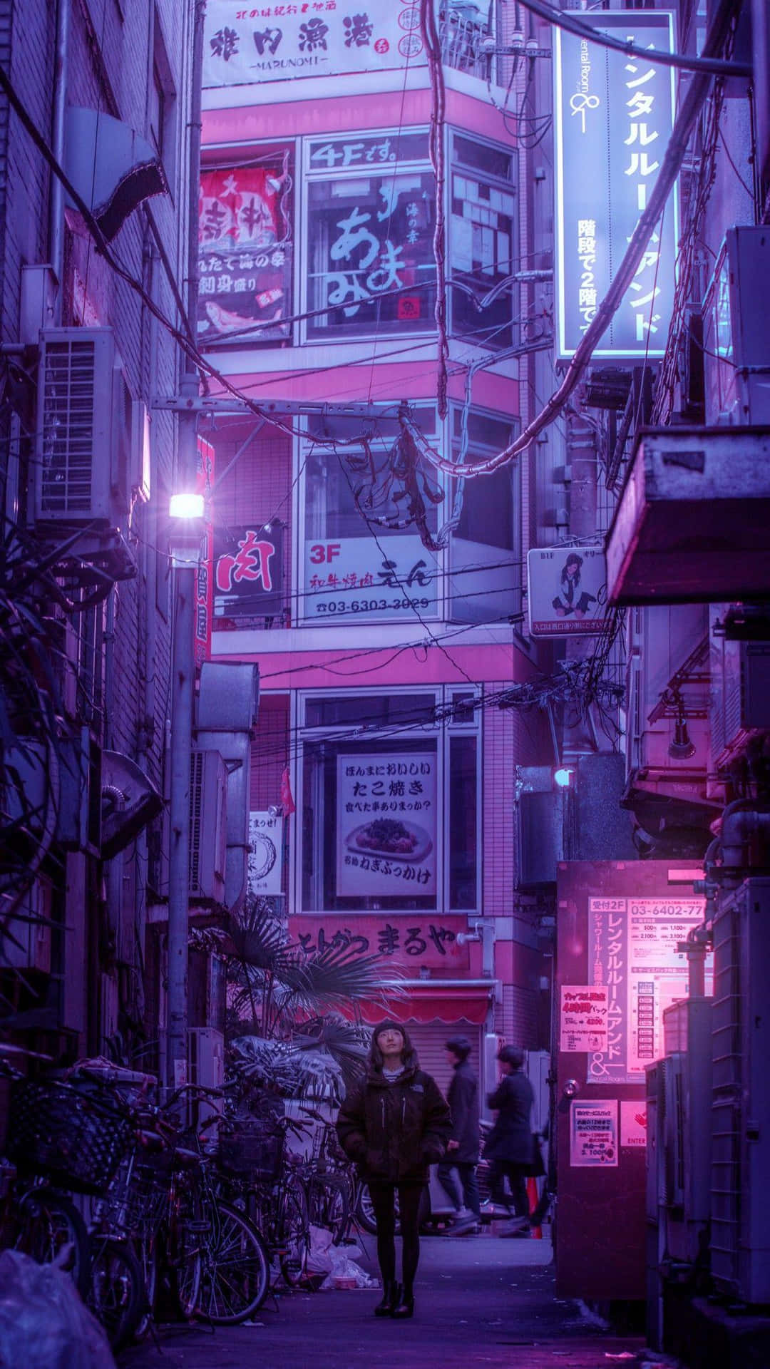 Japanese Pink Wallpaper