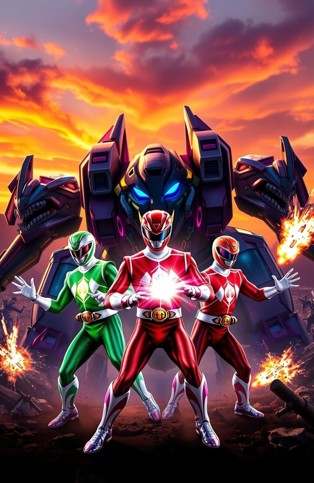 Power Rangers Dino Charge Wallpaper