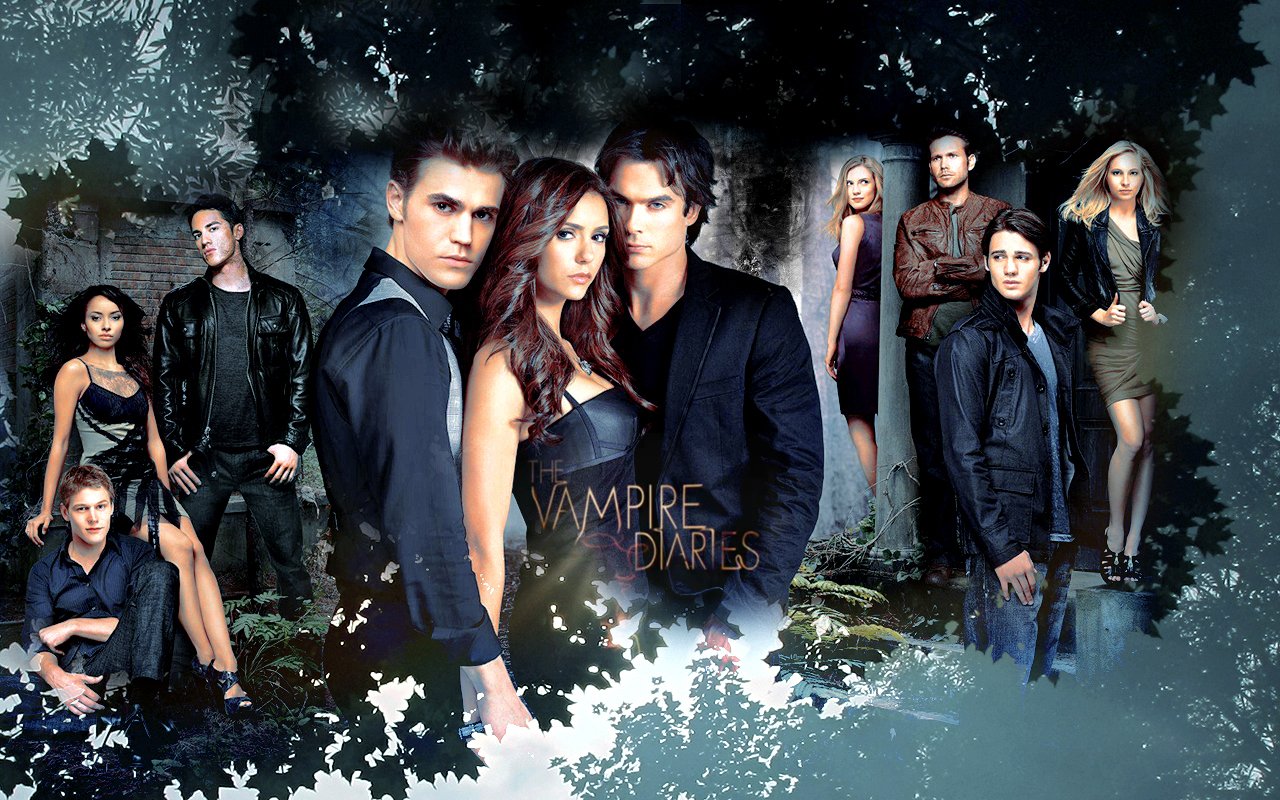 TVD Cast   The Vampire Diaries Actors Wallpaper 17796222