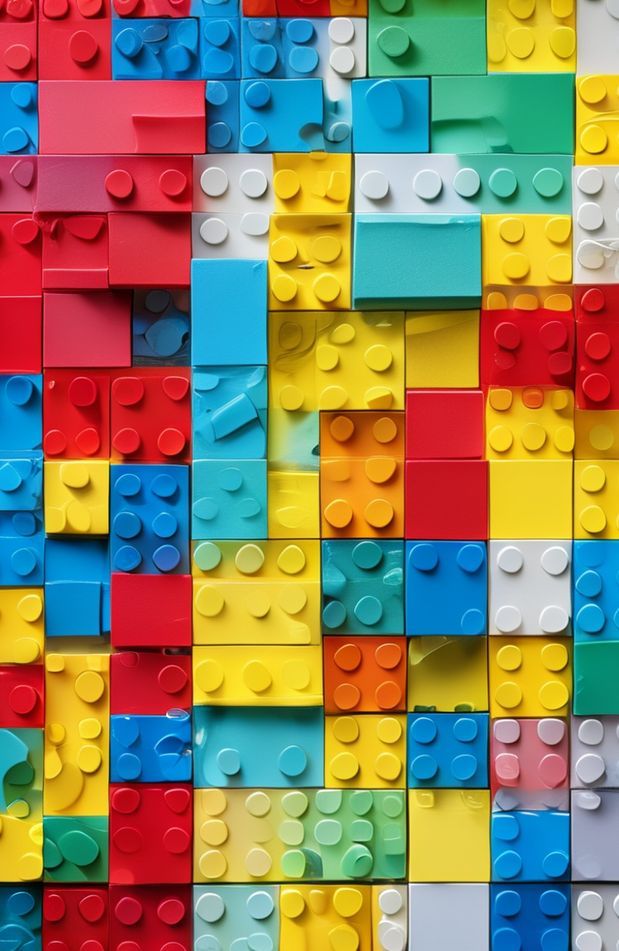 Lego Brick Wallpaper