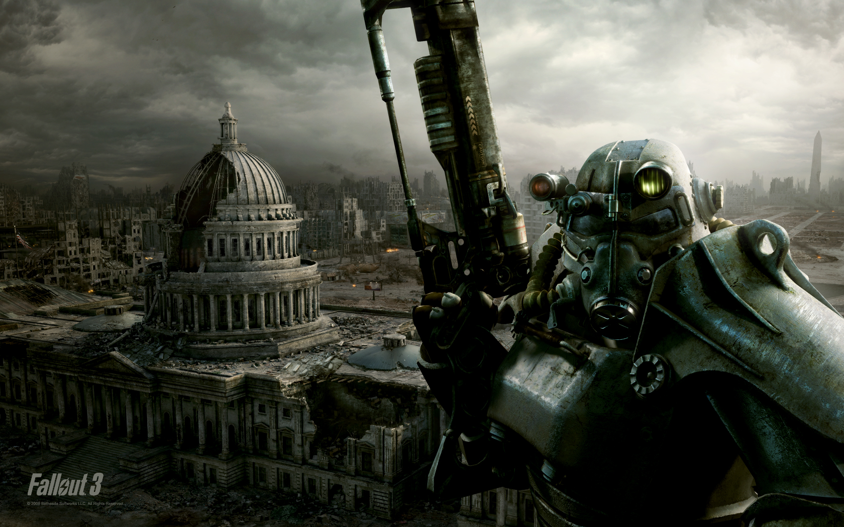 Fallout 3 Washington DC wallpaper Fallout 3 Washington DC wallpaper