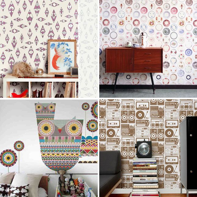 Spoonflower Launches Custom Wallpaper And Wall Decals Via Brit Co