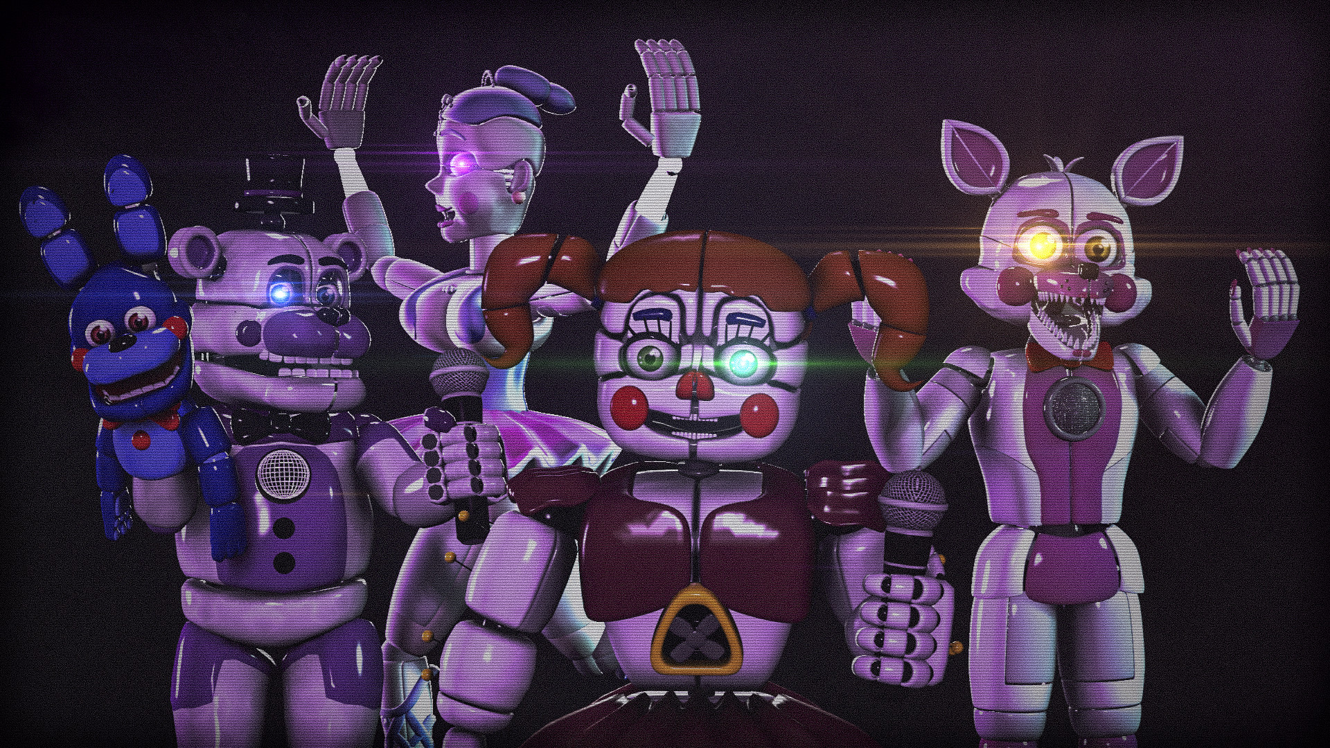 Five Nights At Freddys Sister Location Wallpaper
