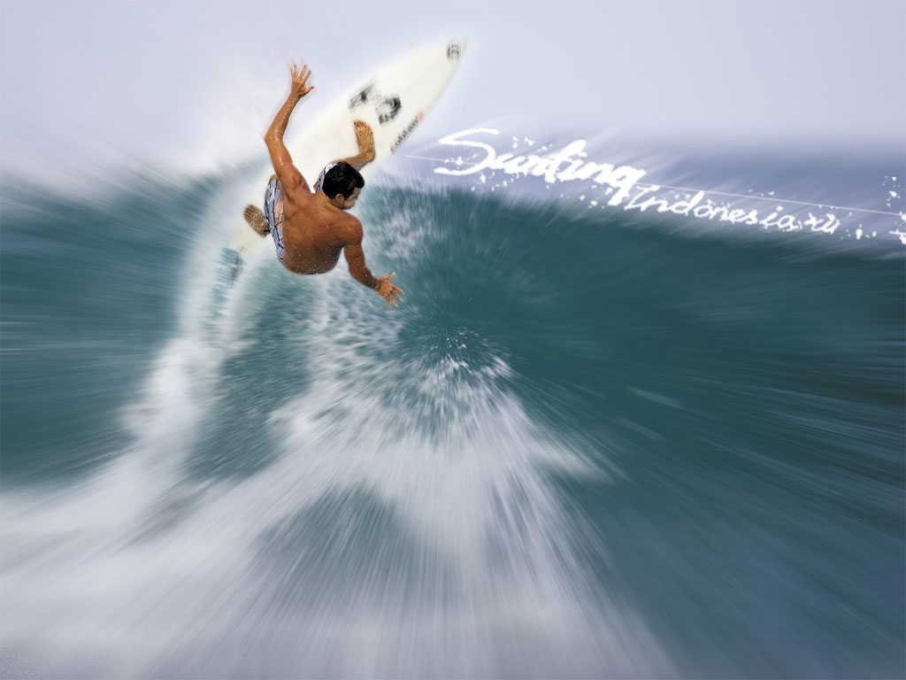 Surfing Wallpaper Desktop Design