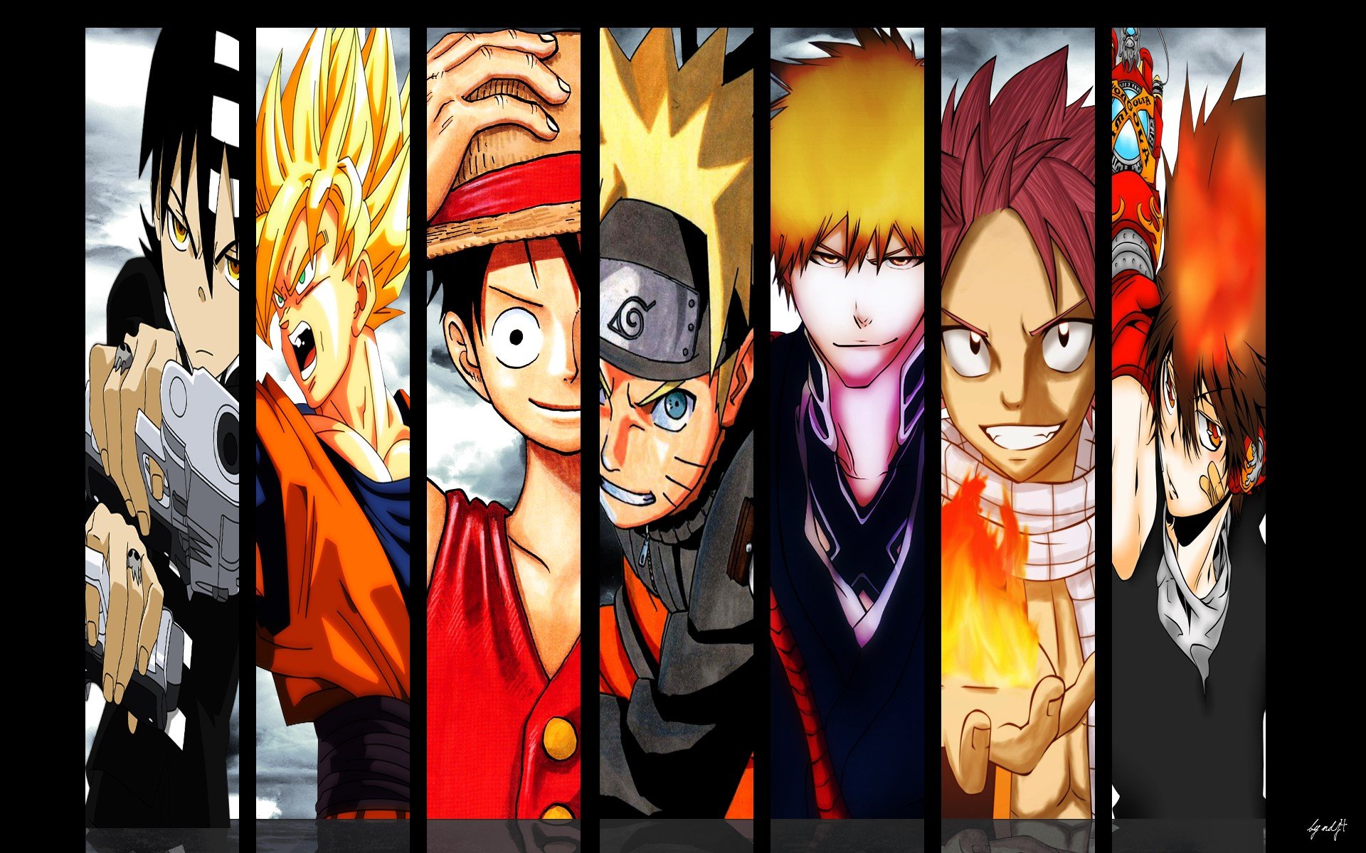 Bleach Luffy Wallpaper Wallpaers Ichigo Pixel Naruto