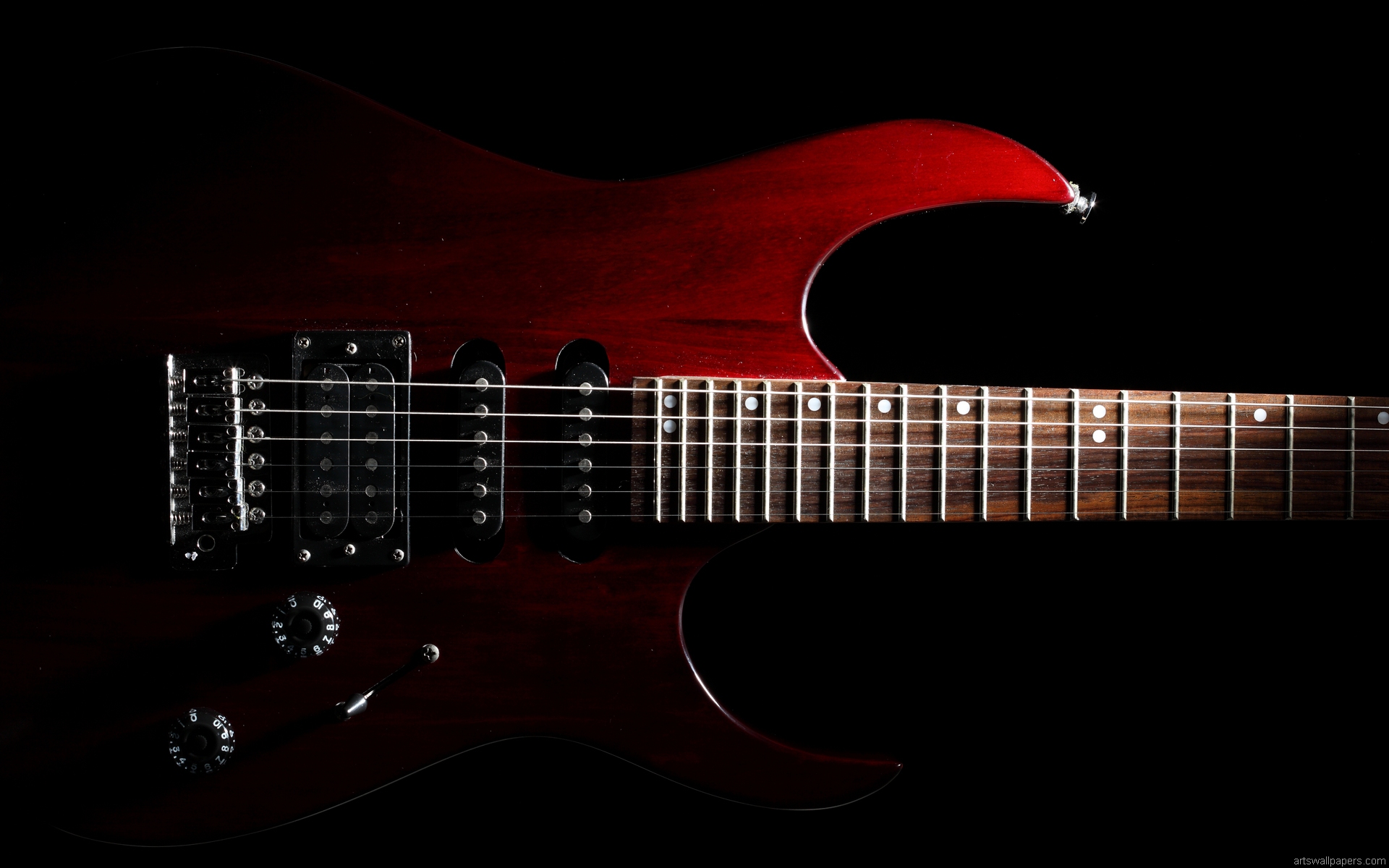 Guitar Wallpaper Credited