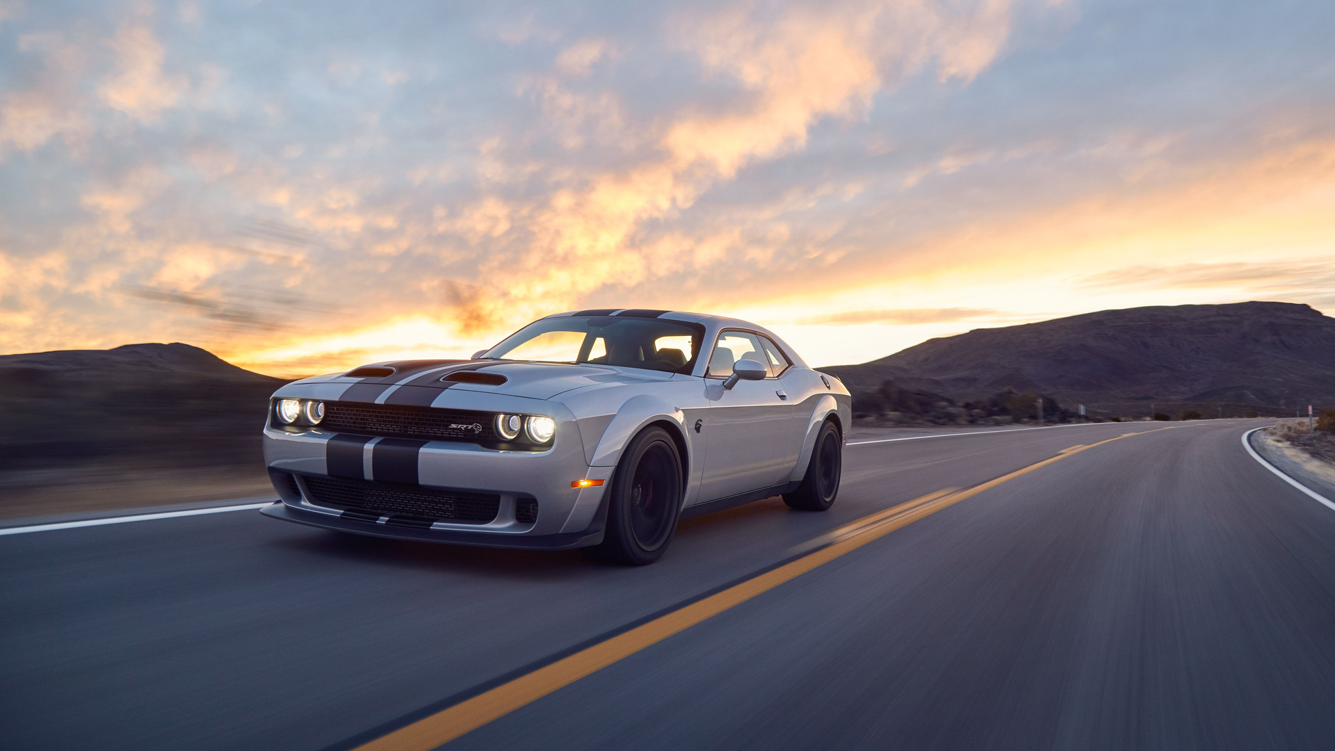 Dodge Challenger Hellcat Srt 5k Laptop Full HD 1080p 4k Wallpaper Image