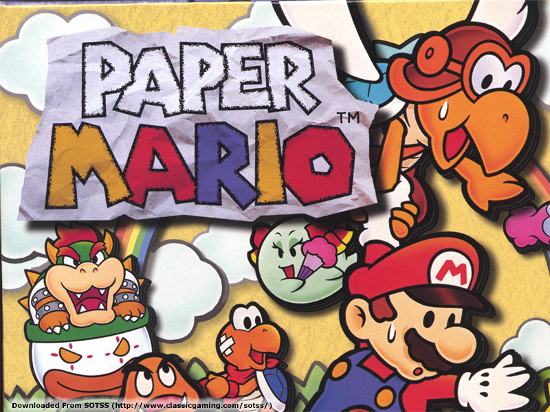 Secrets Of The Seven Stars Paper Mario Wallpaper