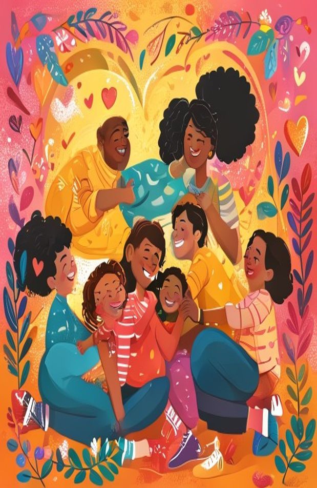 I Love My Family Wallpaper
