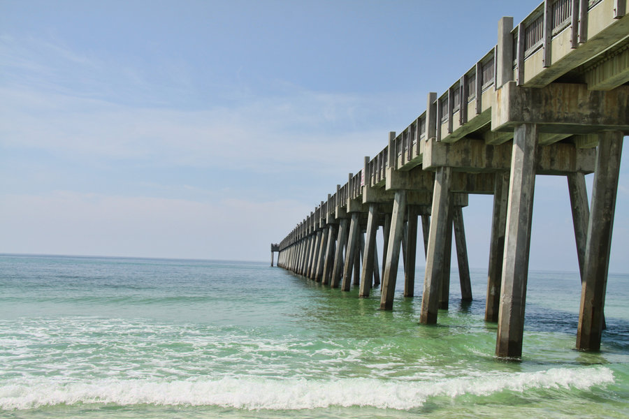 Pensacola Beach Pier By Expressionsoutlet