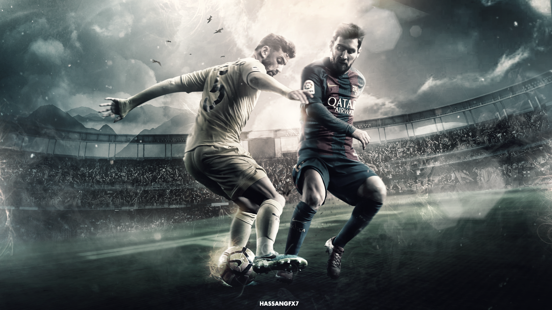 Lionel Messi Wallpaper By Hassangfx7