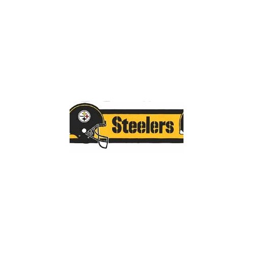 Pittsburgh Steelers Wallpaper Border SALE Sports Outdoors