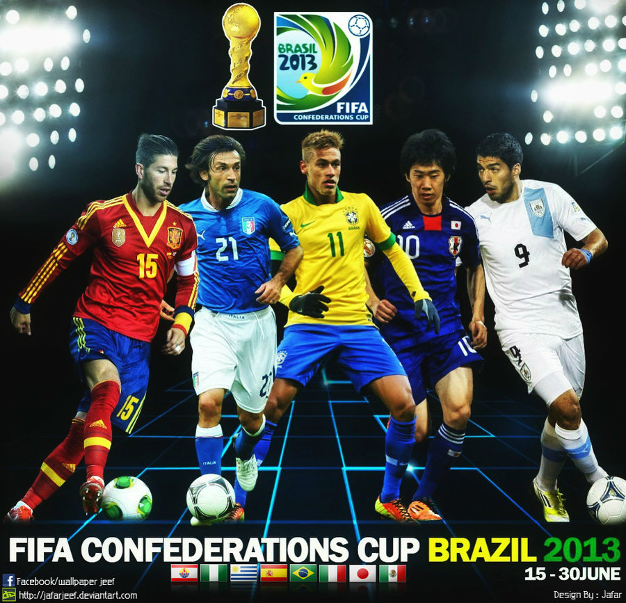 Fifa Confederations Cup Brazil By Jafarjeef