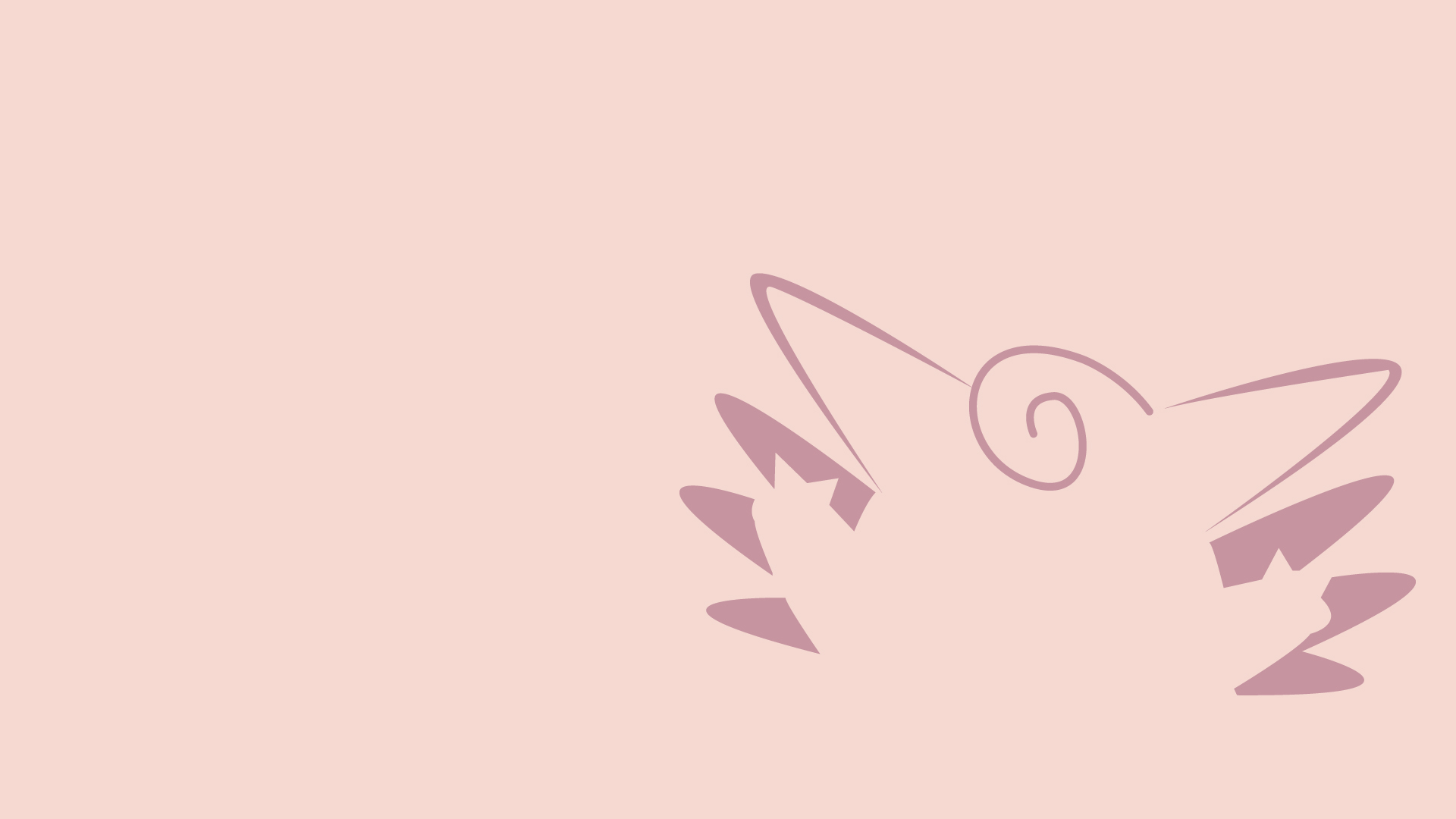 Clefable HD Wallpaper On