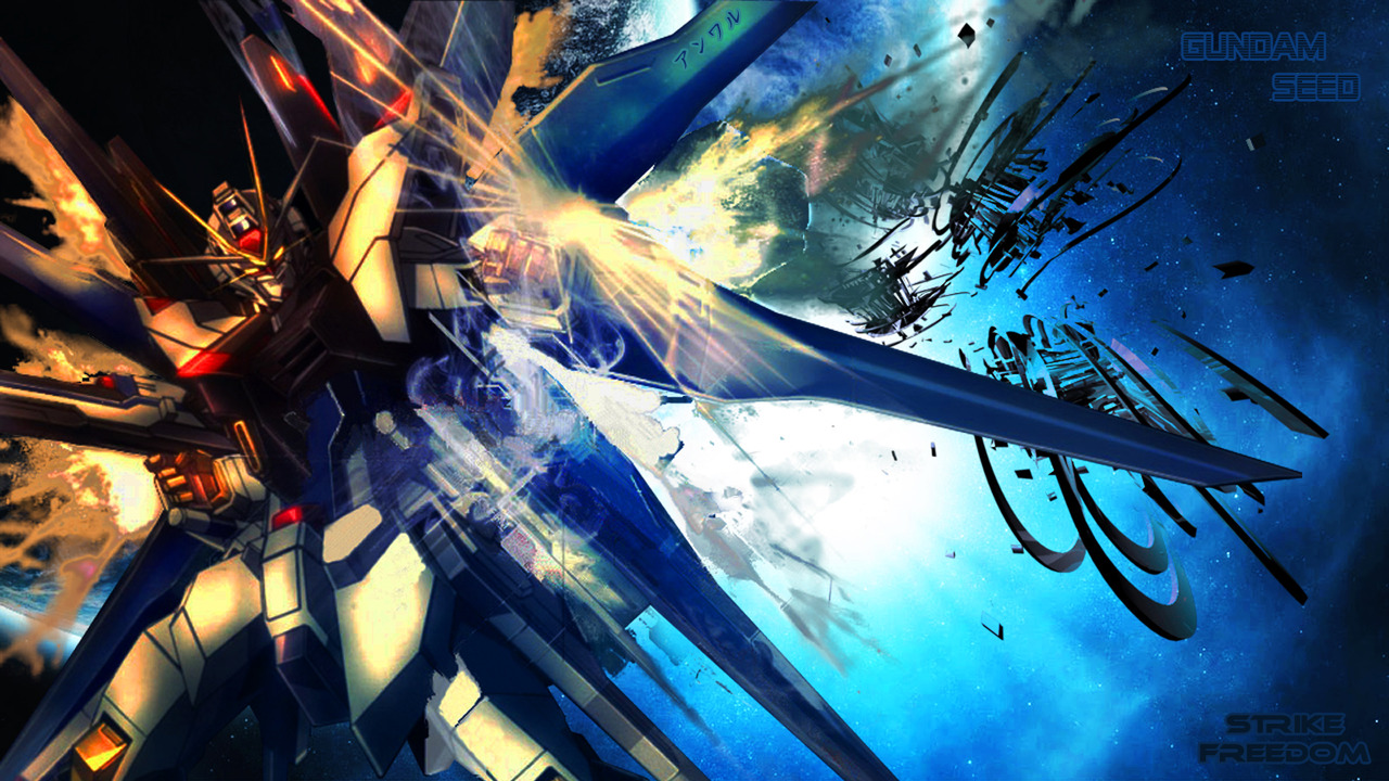 49 Freedom Gundam Wallpaper On Wallpapersafari