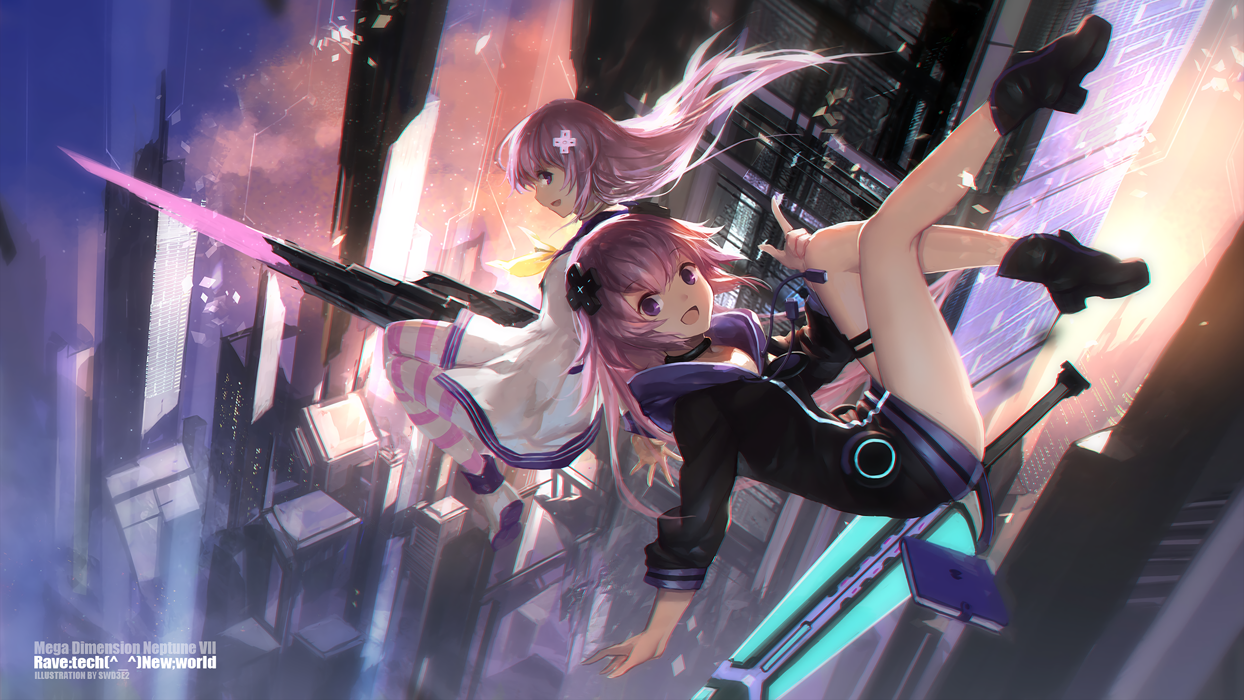 Neptune Hyperdimension Neptunia HD Wallpaper Background