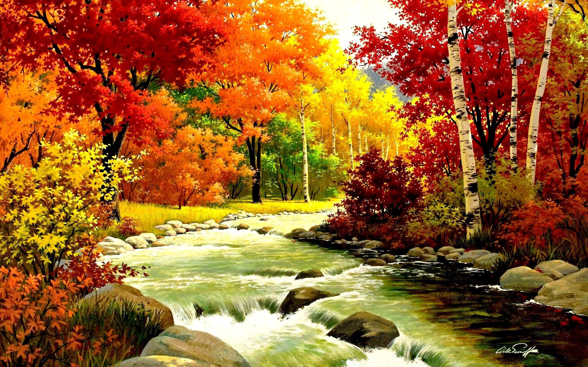 Autumn Landscape Wallpaper HD New Beautiful