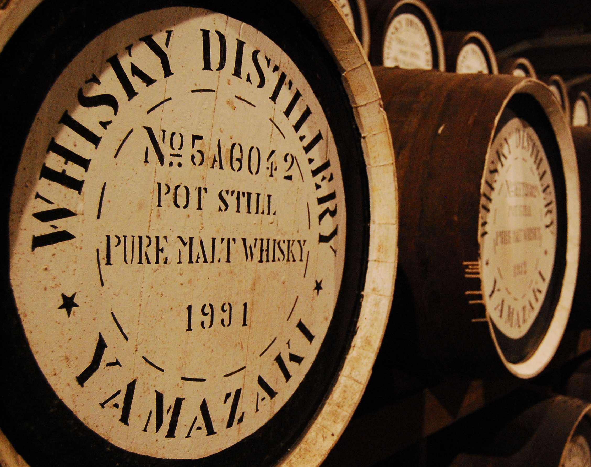 Whiskey Barrel Wallpaper