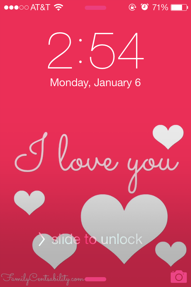 Loved One With This Cute Valentine S Day Wallpaper On Their Cell Phone