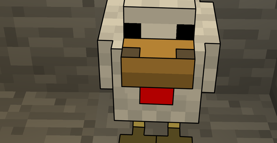 Minecraft Larry The Chicken By Menygel