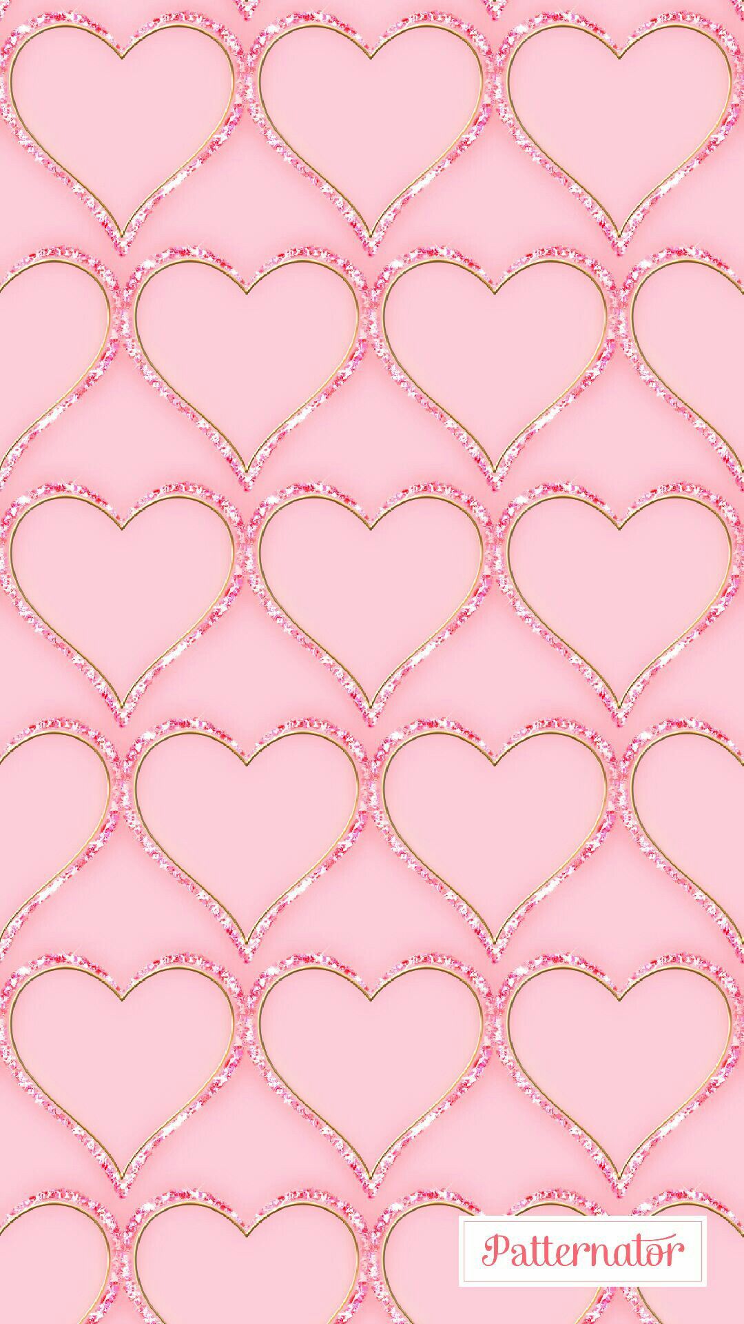 Hearts And Roses Wallpaper
