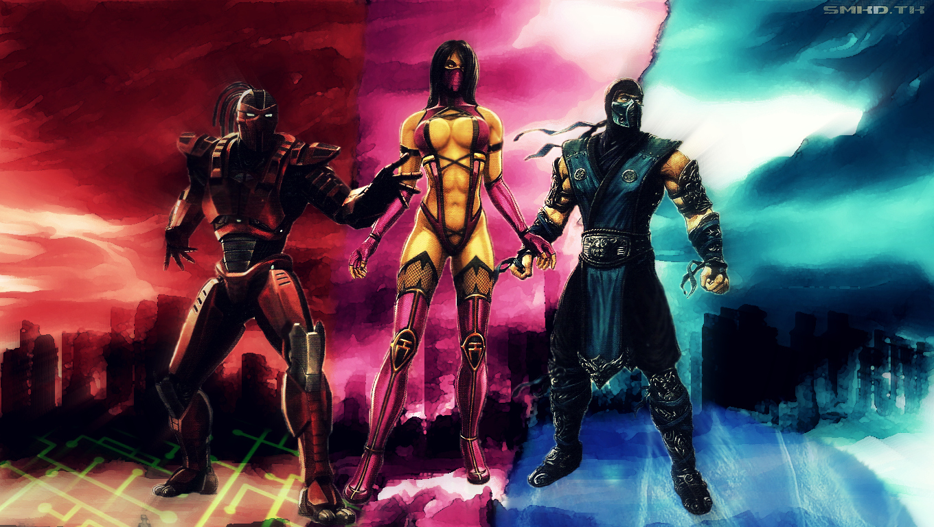 Mortal Kombat Trio Wallpaper