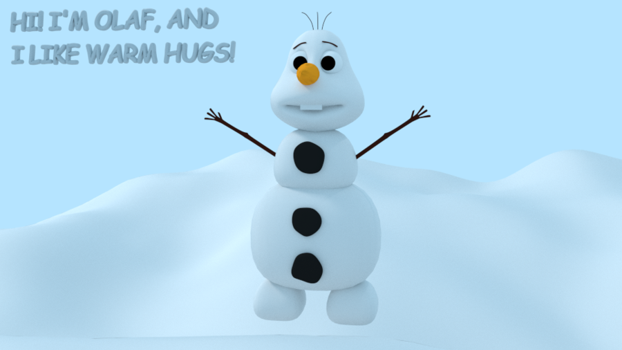 Hi I Am Your Wallpaper M Olaf By Agetian