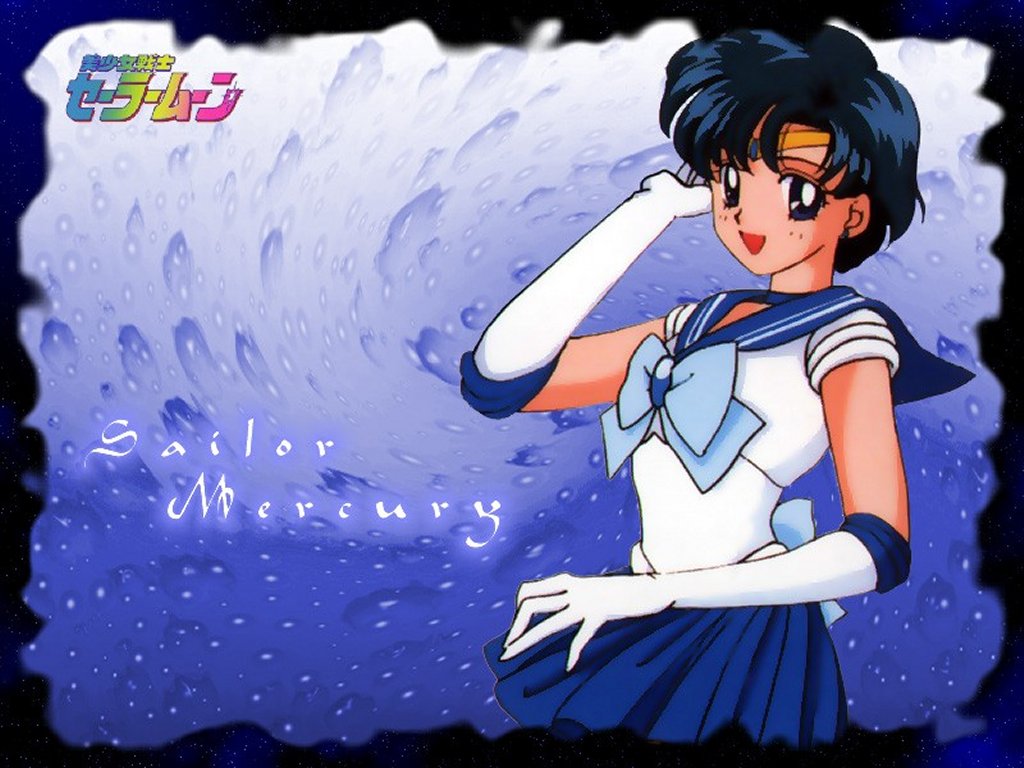 Sailor Mercury  Wallpaper and Scan Gallery  Minitokyo