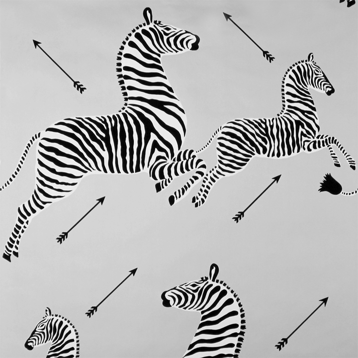 Scalamandre Zebras Wallpaper Wallcovering
