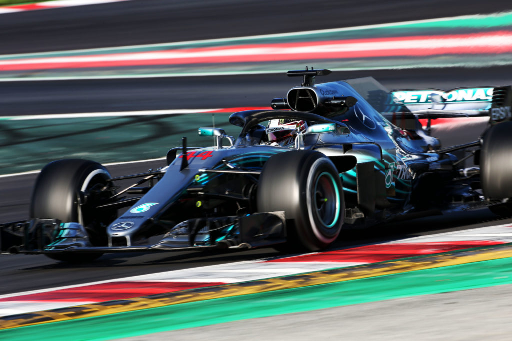 Formula Mercedes Hamilton Sensazioni Positive