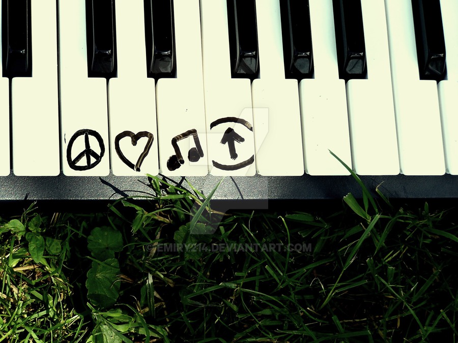 Peace Love Music Above By Emiry214