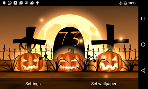 Halloween Live Wallpaper Light Apk For iPhone Android