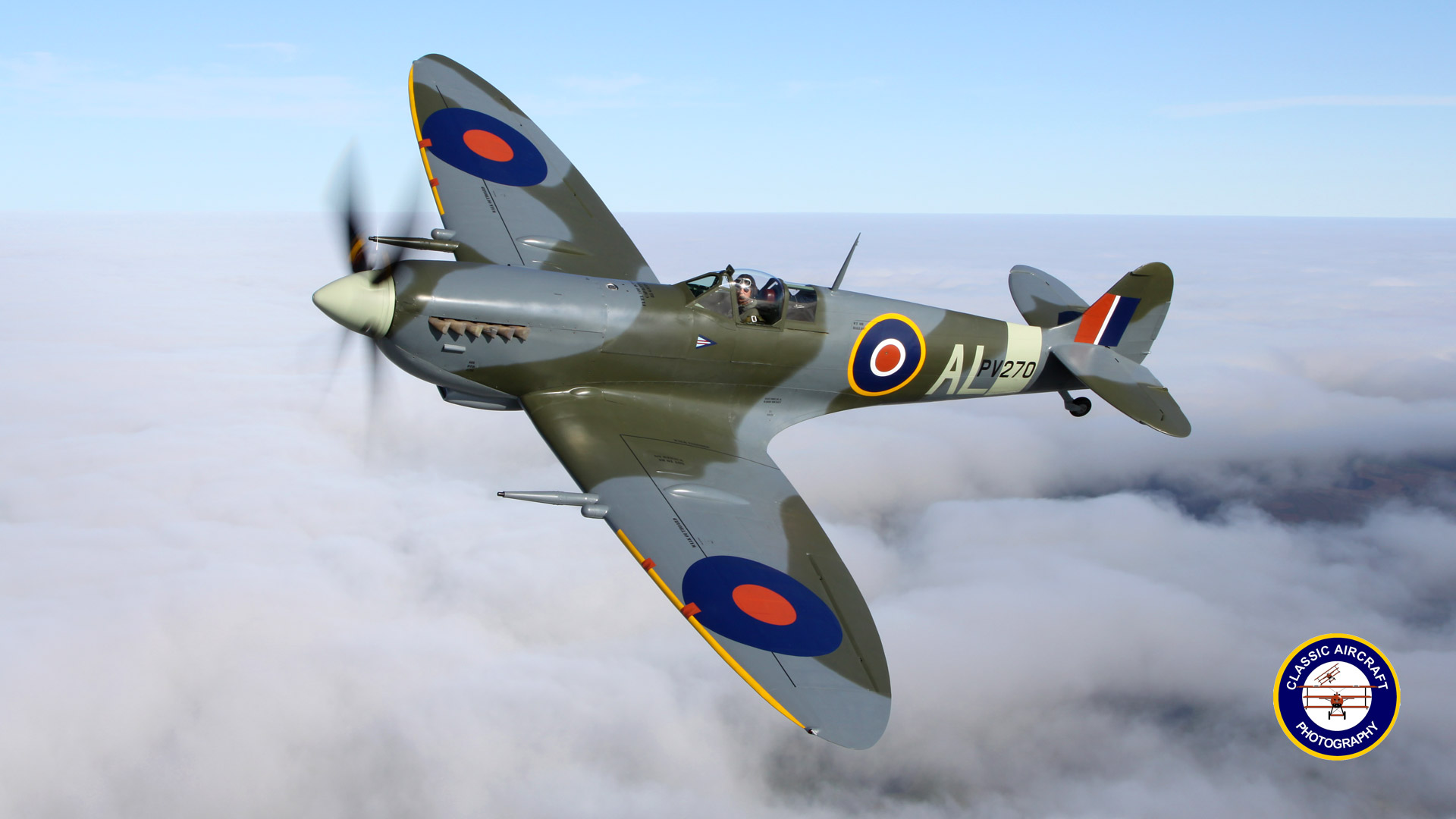 Spitfire Wallpaper Aoo421 HDq Cover For