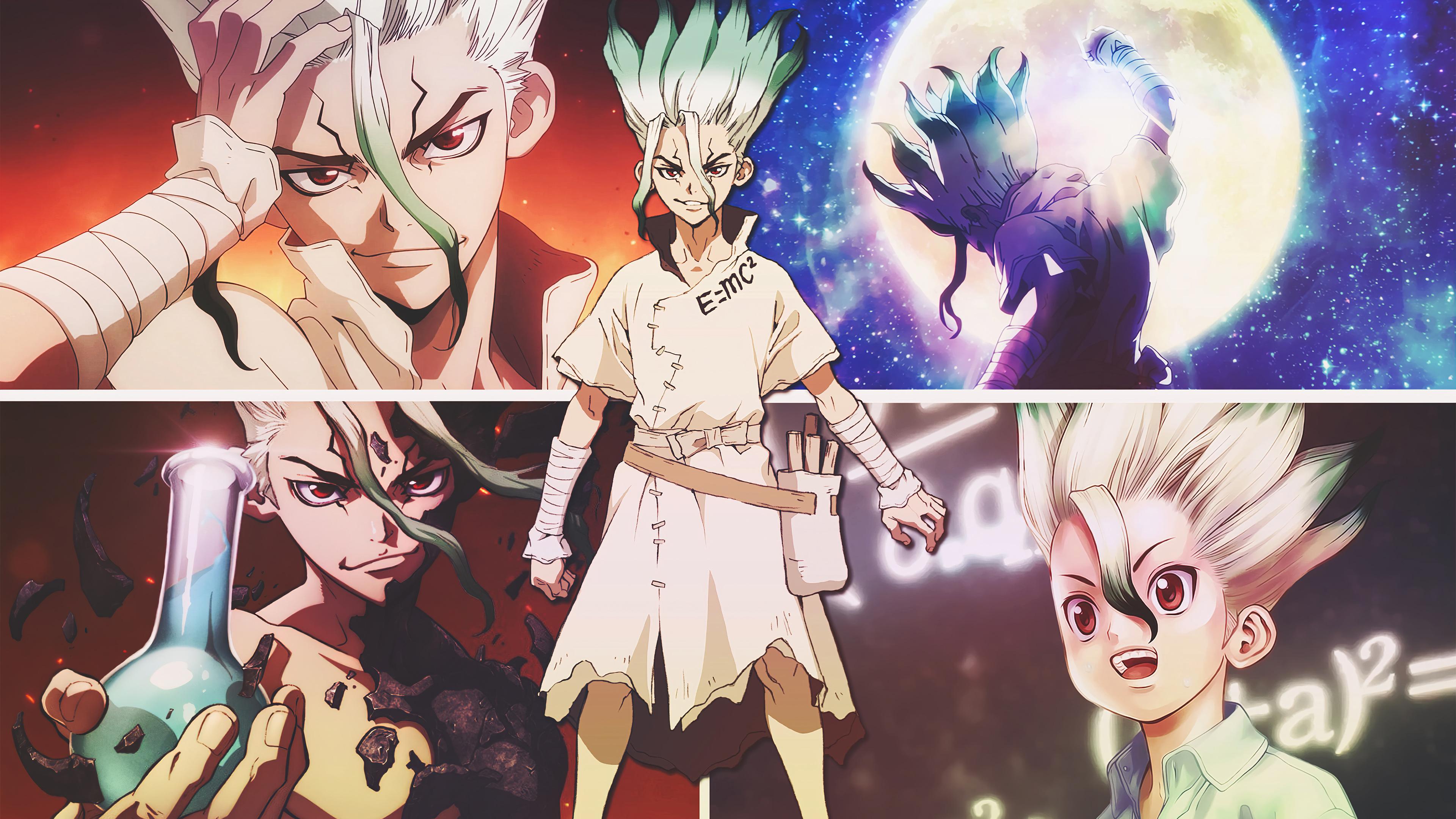 Dr Stone Senku Ishigami HD 4k Wallpaper