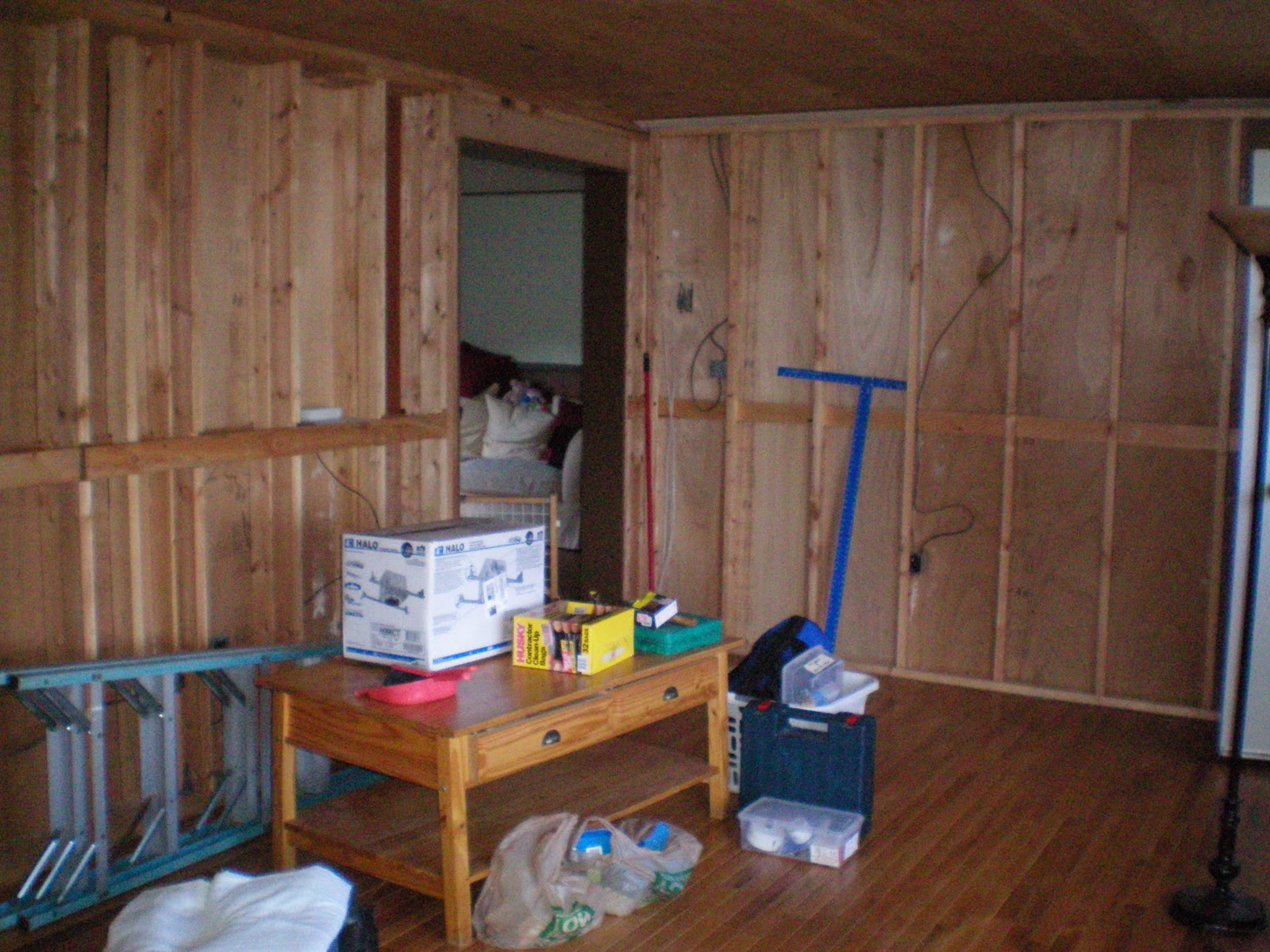 Free download You can see some of the old wallpapered paneling over the