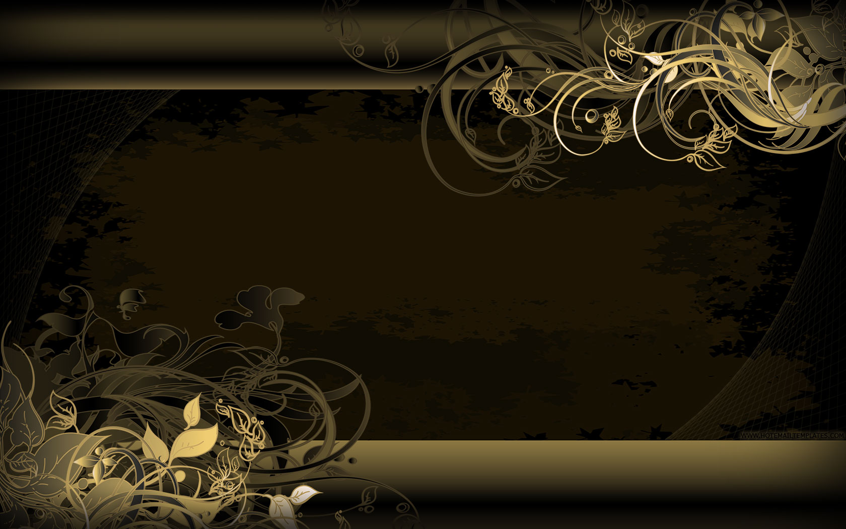 Elegant Black And Gold Wallpaper Desktop