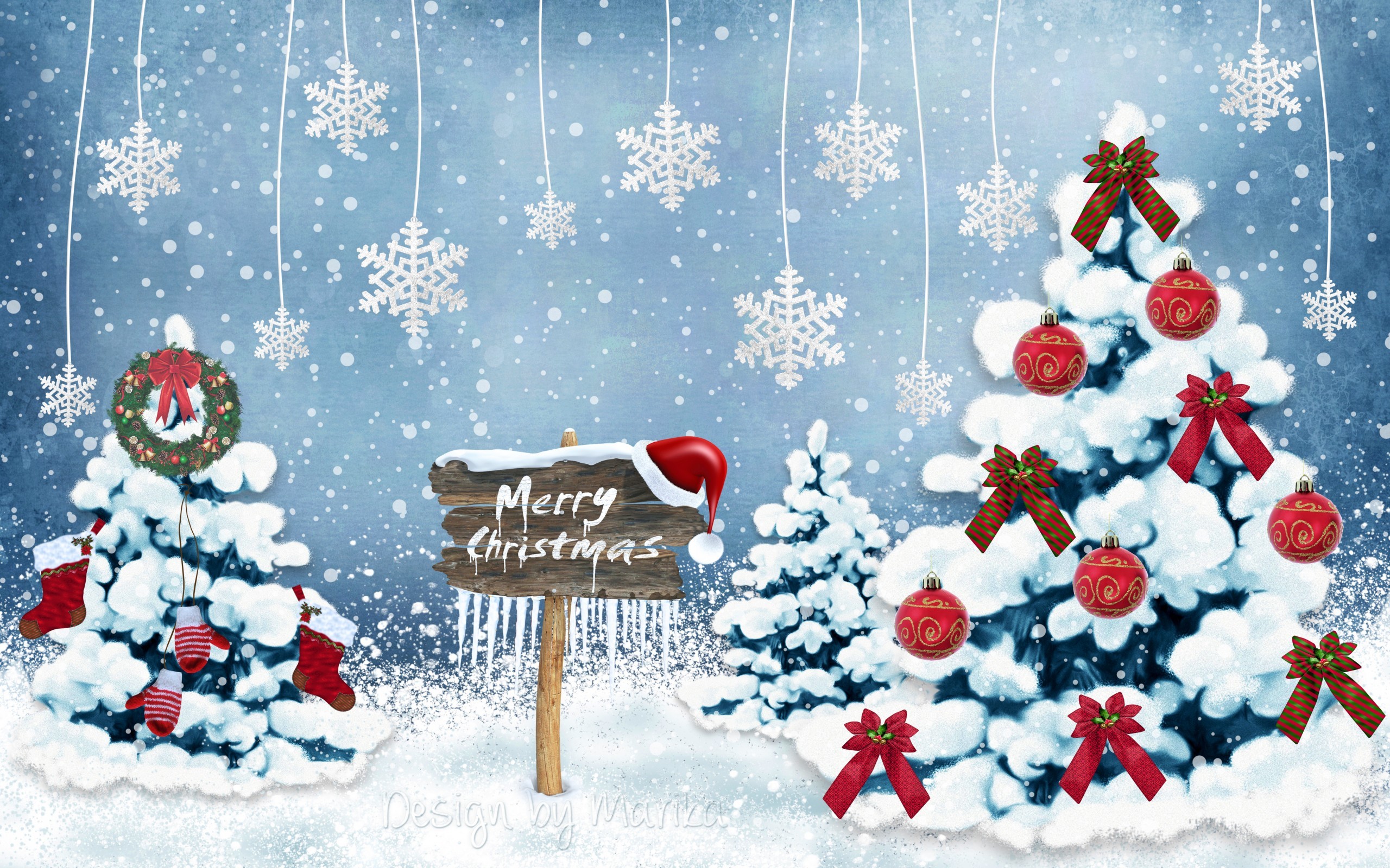 1080p Christmas HD Wallpaper