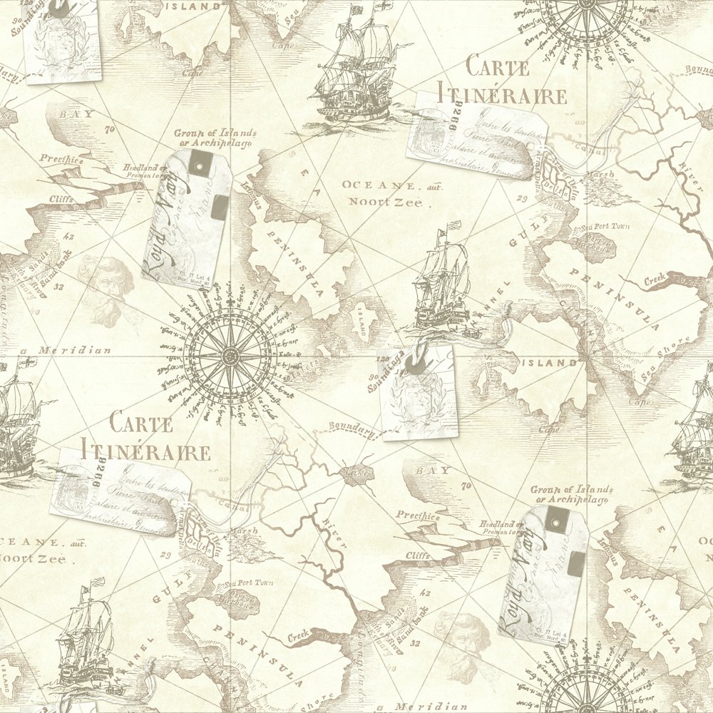 Nautical Map Desktop Wallpaper Chart