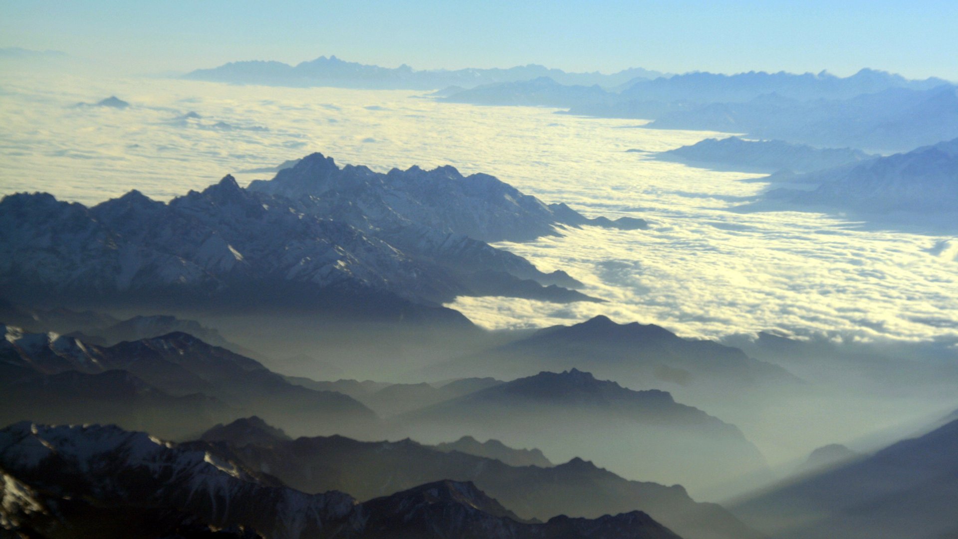 The Tibet China Sea Of Clouds HD Wallpaper Nature