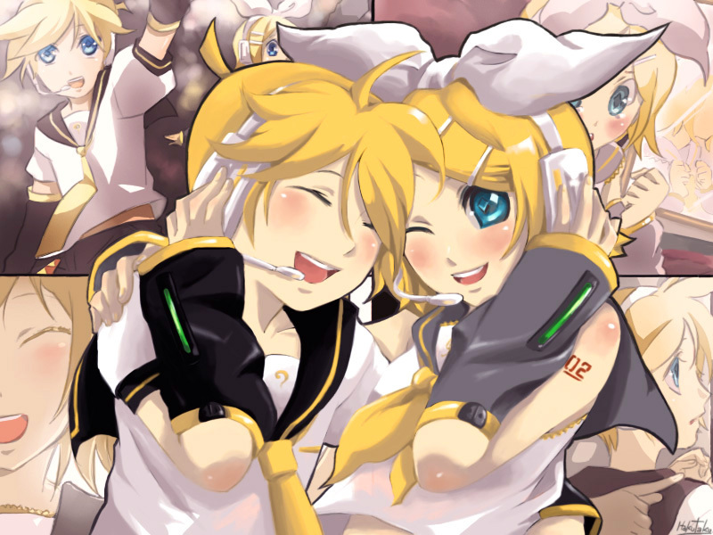 Rin And Len Kagamine Image From Cr Wallpaper Photos
