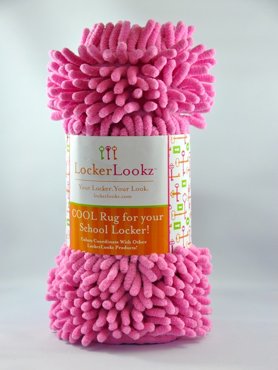 Locker Shaggy Rug Pink By Lookz