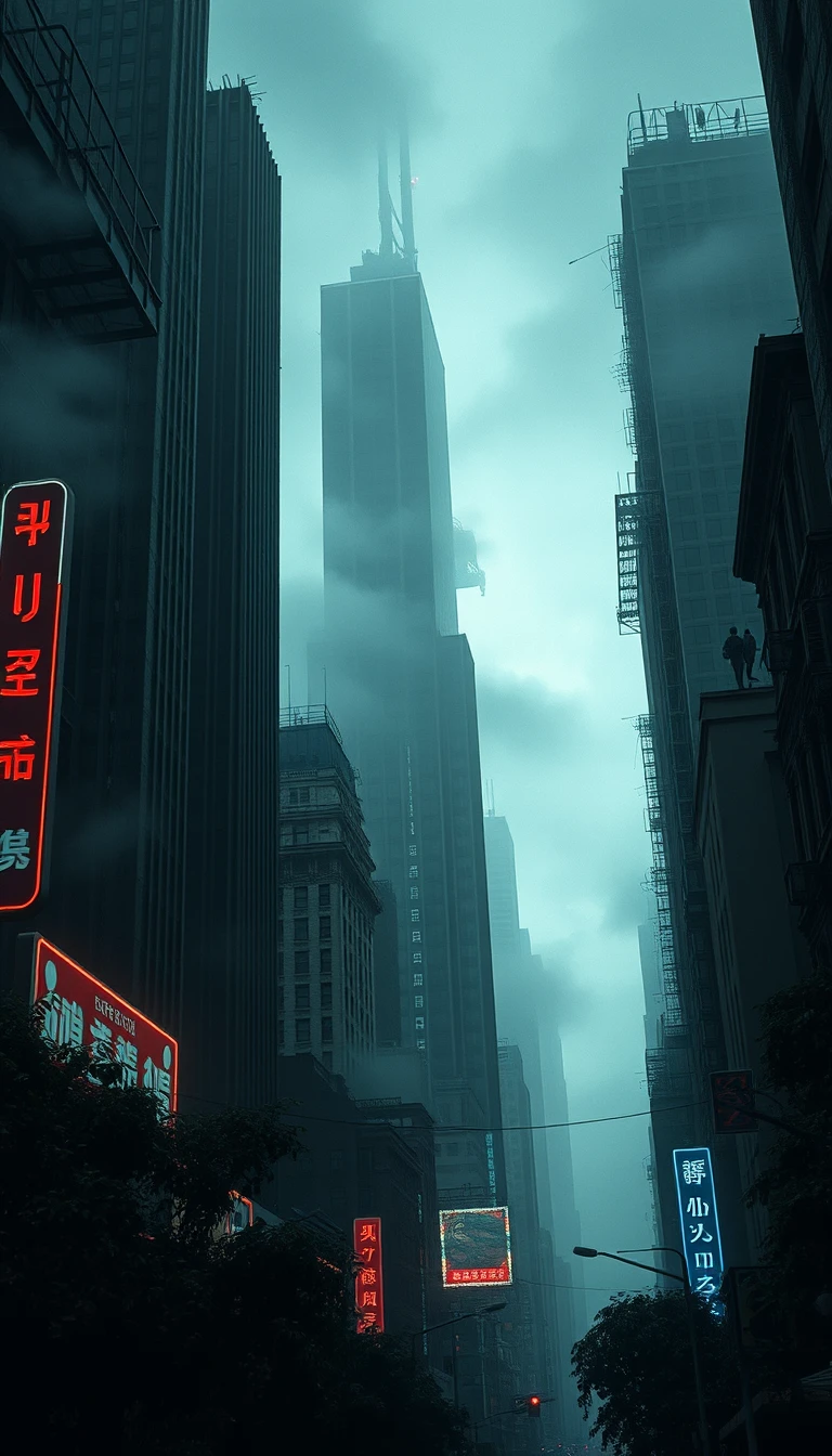 Dystopian Phone Wallpaper