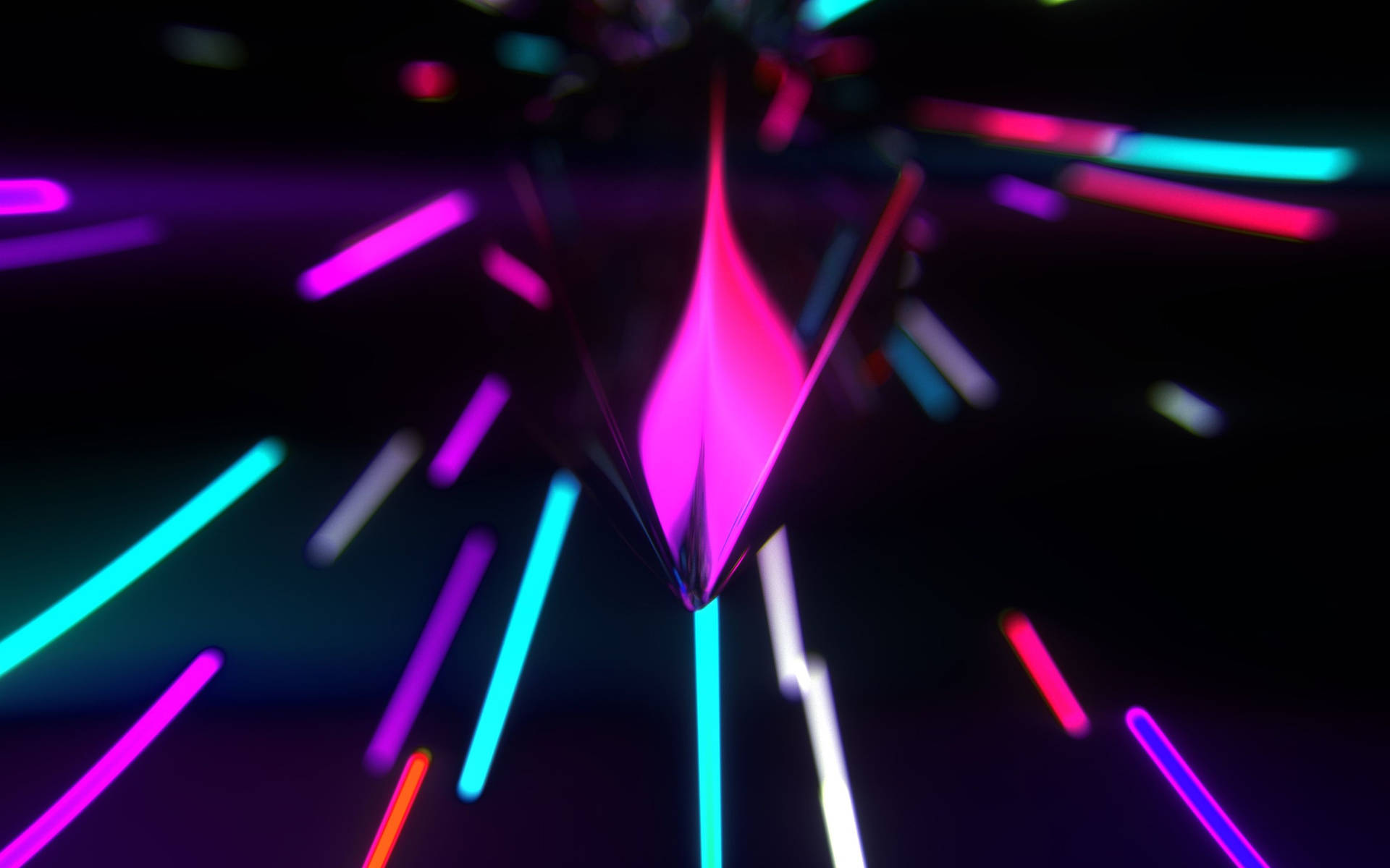 Neon Purple 4k Wallpaper