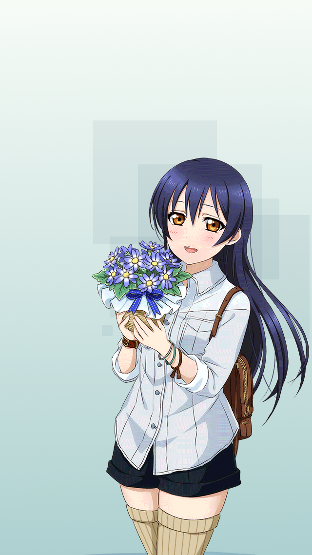 Bliss Umi Sonoda Squares iPhone Wallpaper Another