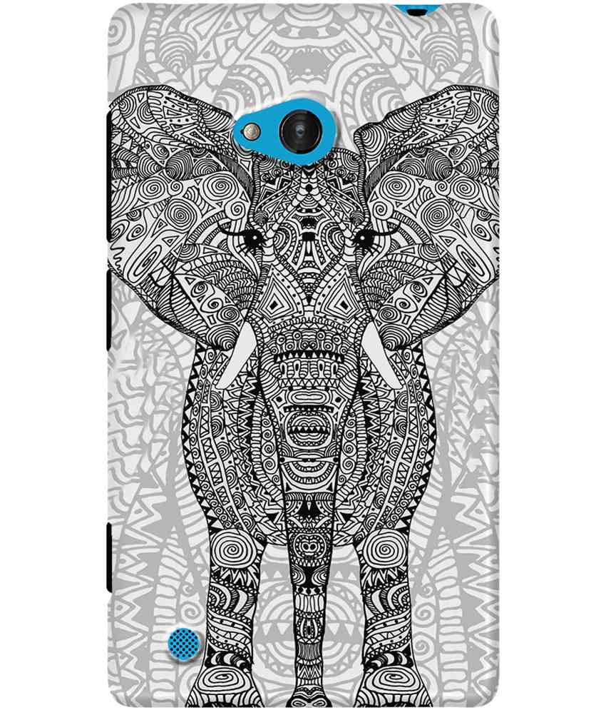Aztec Elephant Wallpaper