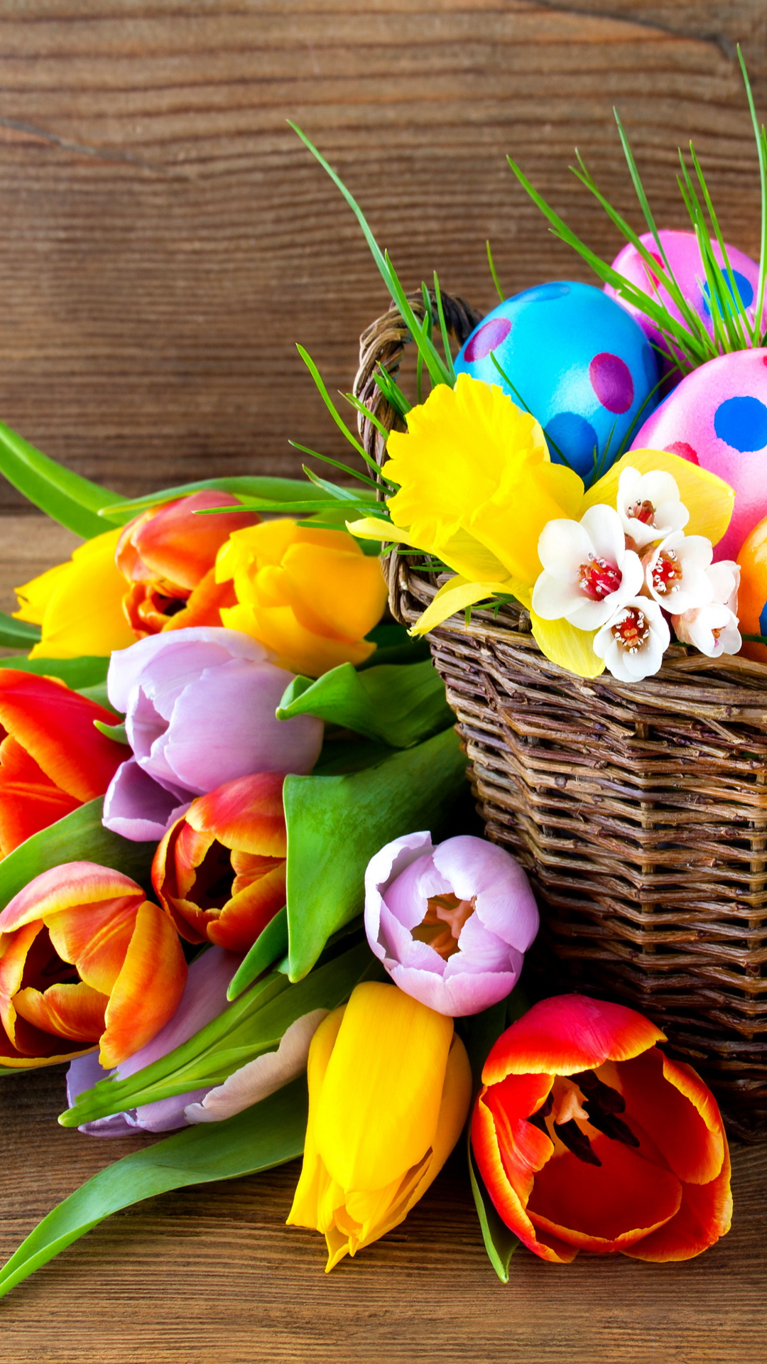 Happy Easter Basket Lumia Icon Wallpaper 1080x1920 Easter