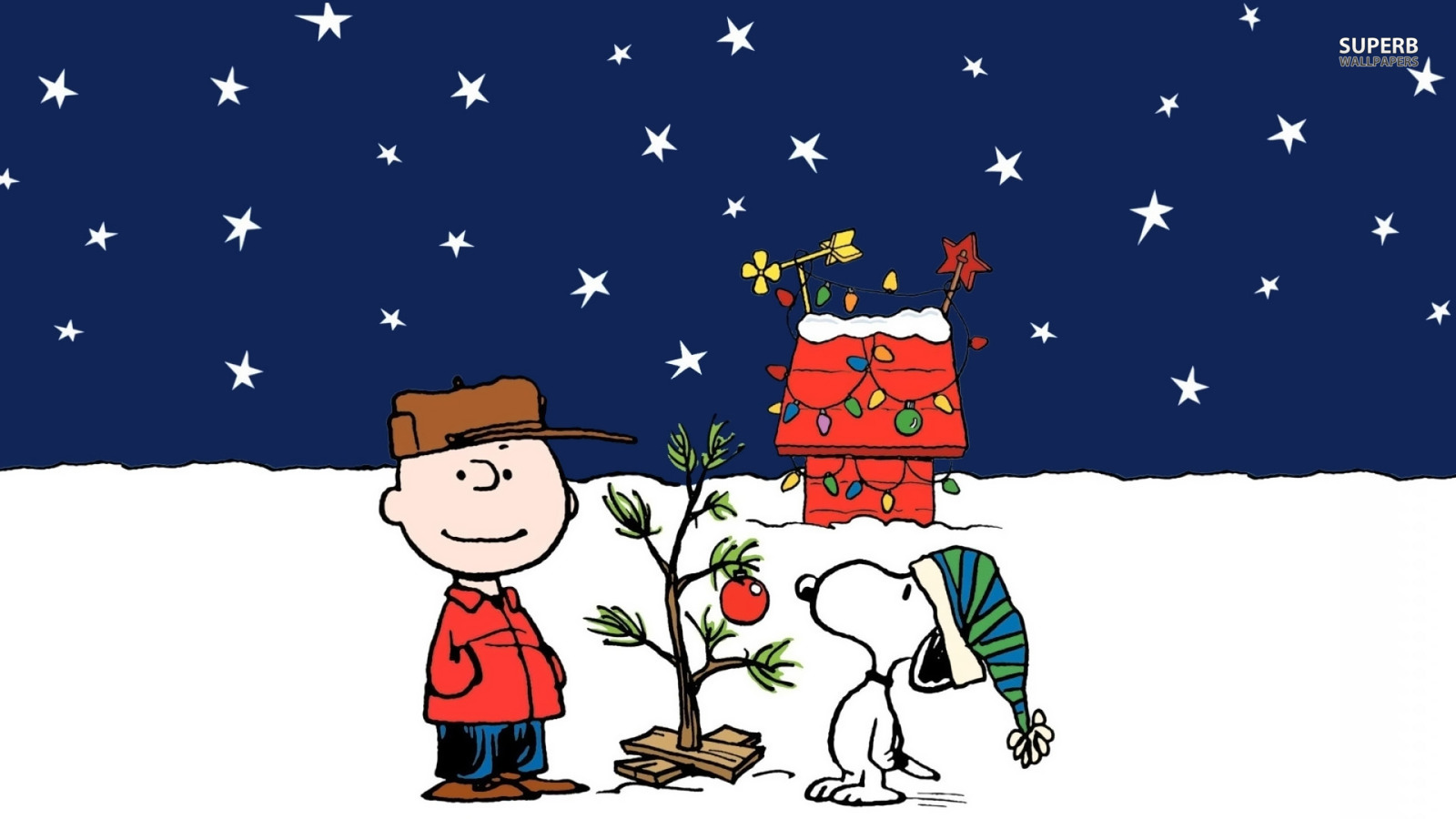 Peanuts Image A Charlie Brown Weihnachten HD Wallpaper And Background