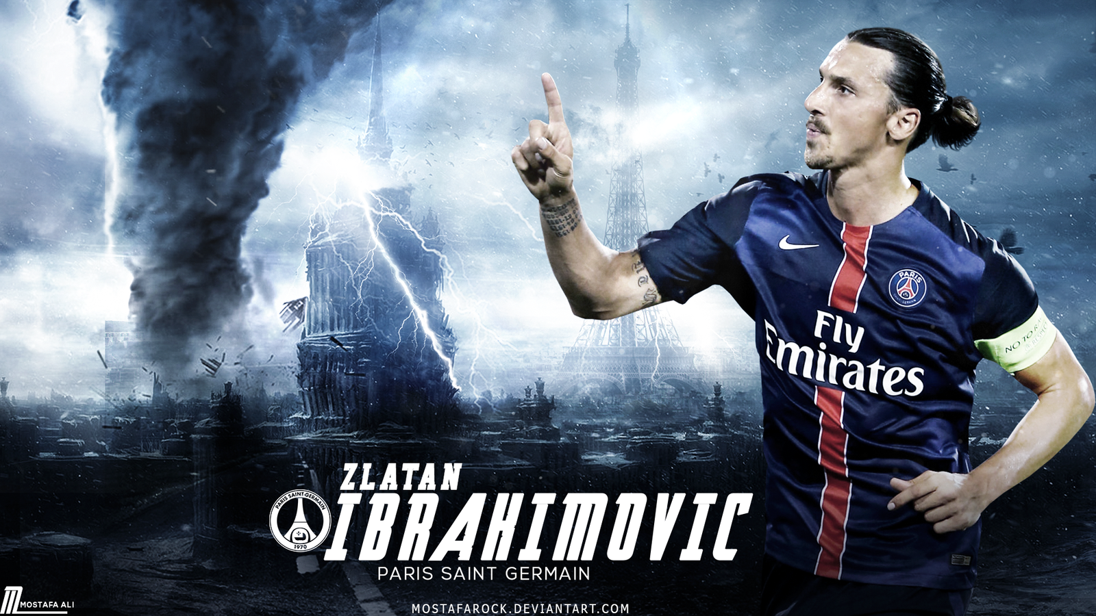 Zlatan Ibrahimovic Wallpaper By Mostafarock