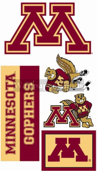 University Of Minnesota Gophers Wall Decals Removable Stickers