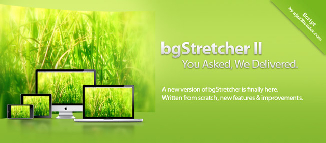 Bgstretcher Jquery Plugin Allows To Add Background Image And